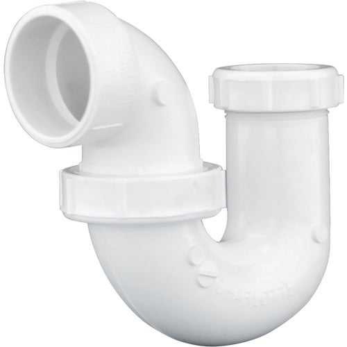 PVC 00711W 0600HA Charlotte Pipe Los Angeles Pattern P-Trap