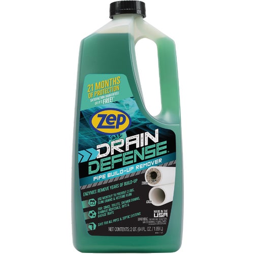 ZLDC648 Zep Commercial Drain Care Liquid Drain Cleaner