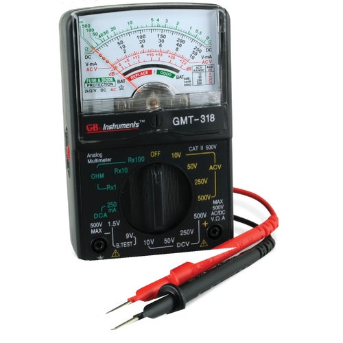 GMT-318 Gardner Bender 6-Function Analog Multimeter