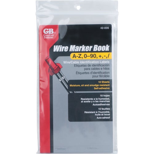 42-035 Gardner Bender Wire Label Book