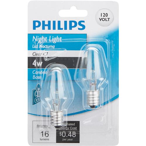 570176 Philips C7 Incandescent Night-Light Bulb