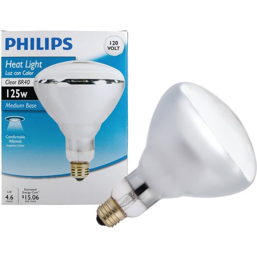 416743 Philips BR40 Incandescent Heat Light Bulb