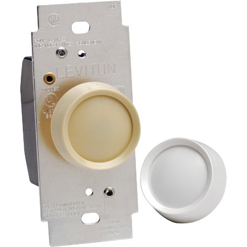 C26-RNL06-0TW Leviton Universal Turn On-Off Rotary Dimmer Switch