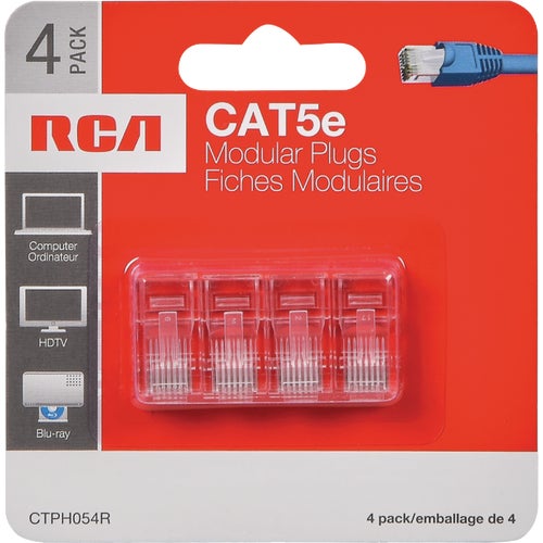 TPH054R RCA CAT-5E Modular Plug Connector