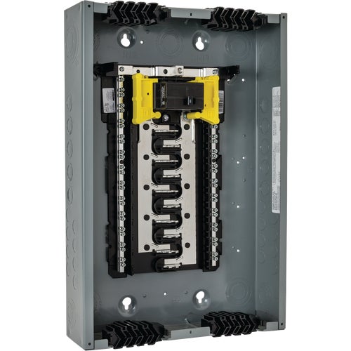 HOM2040M100PQCVP Square D Homeline Qwik-Grip 100A Main Breaker Plug-On Neutral Load Center center, HOM2040M100PQCVP, load