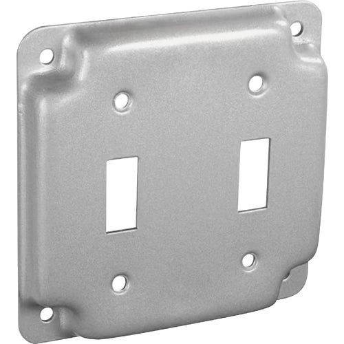 803C Raco 2-Toggle Square Device Cover