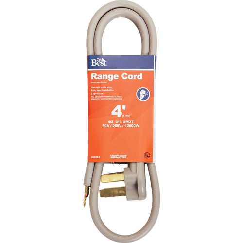 RAC-SRDT-6281-4 Do it Best 3-Conductor Range Cord