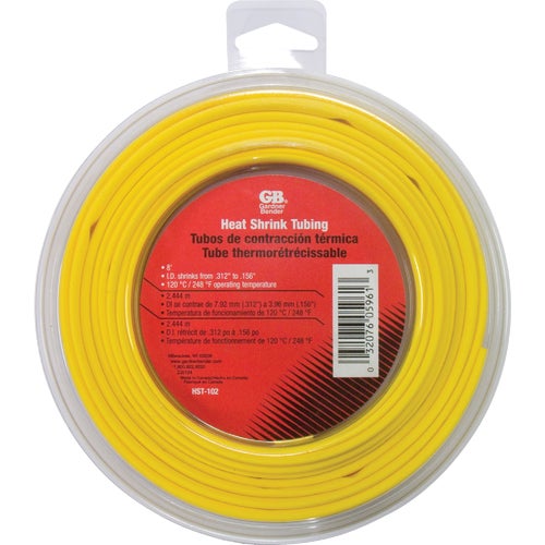 HST-102 Gardner Bender Yellow Heat Shrink Tubing