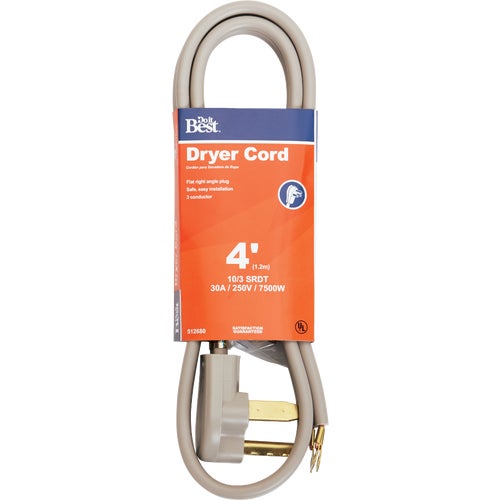 DRC-SRDT-103-4 Do it Best 10/3 Dryer Cord