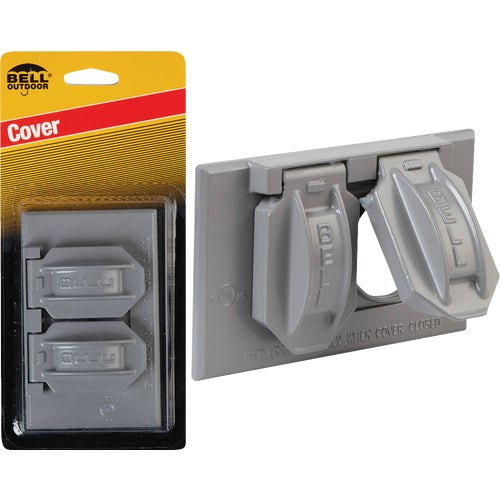 5180-5 Bell Aluminum Weatherproof Outdoor Outlet Cover