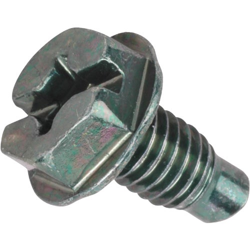 GS1SC-10 Steel City Green Grounding Screw