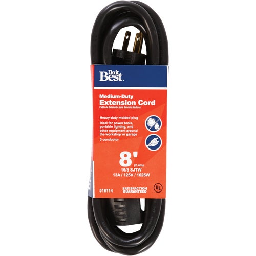 OU-JTW163-15-BL Do it Best 16/3 Medium-Duty Outdoor Extension Cord