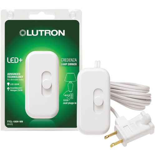 TTCL-100H-WH Lutron Credenza CFL/LED Lamp Dimmer