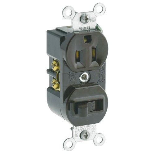 52250IS Leviton Heavy-Duty Switch & Outlet