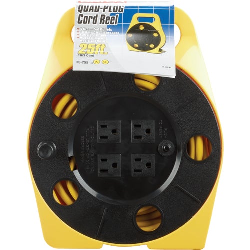 FL-755PDQ Bayco Multi-Plug Cord Reel