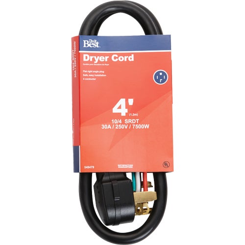 DRC-SDRT-1046 Do it Best 10/4 Dryer Cord