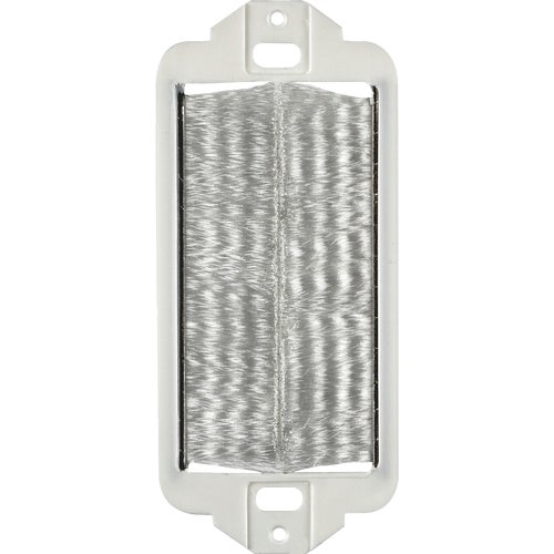 002-41075-DBW Leviton Decora Brush Passthrough Wall Plate Insert