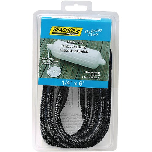 40861 Seachoice Double Braided Fender Line