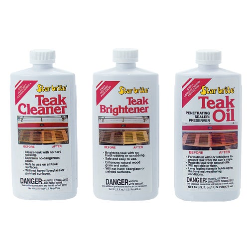 81216 Starbrite Teak Cleaner Care Kit