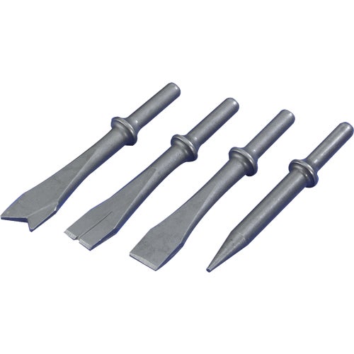 AA002000 Campbell Hausfeld 4-Piece Air Hammer Chisel Bit Set