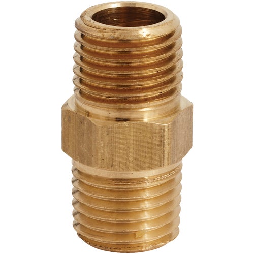 S-646 Milton Brass Hex Nipple Coupler