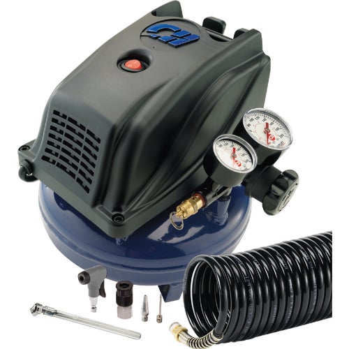 DC010010DI Campbell Hausfeld 1 Gal. Pancake Air Compressor Kit