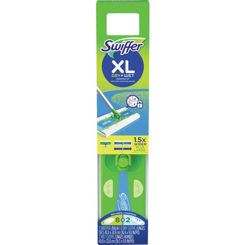 3700092816 Swiffer Sweeper X-Large Dry & Wet Mop Starter Kit