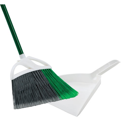 248 Libman Large Precision Angle Broom With Dust Pan