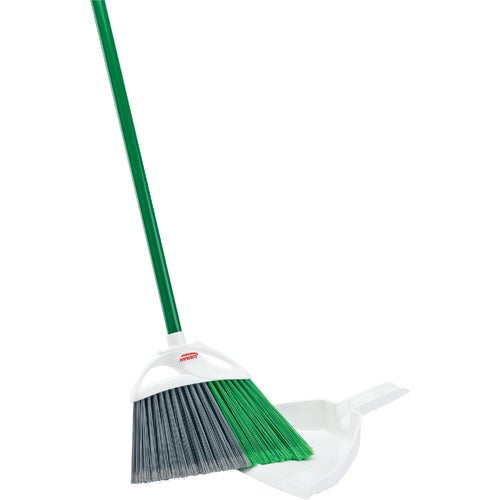 206 Libman Precision Angle Broom With Dustpan