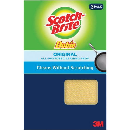 723-2F 3M Scotch-Brite Dobie Cleaning Scouring Pad