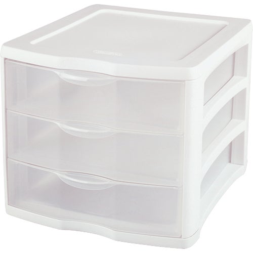 17918004 Sterilite ClearView 3-Drawer Storage Unit