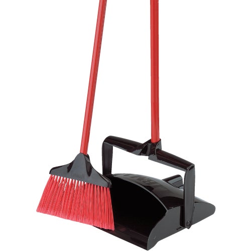 919 Libman Lobby Household Broom With Dust Pan