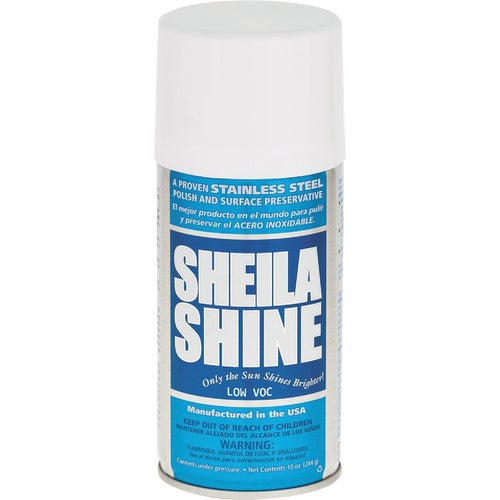 SSCA-10 Sheila Shine Low VOC Stainless Steel Cleaner, Polish & Surface Preservative