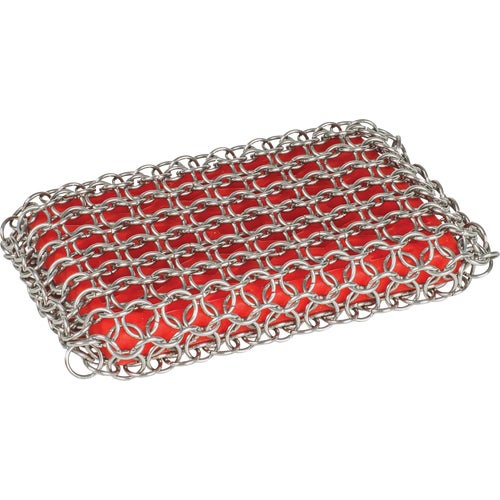 ACM10R41 Lodge Stainless Steel Chainmail Scrubber