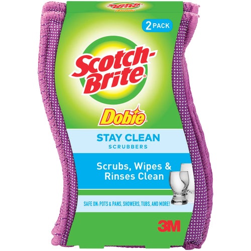 202 3M Scotch-Brite Stay Clean Scrubber