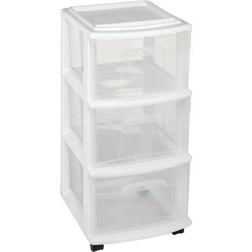 05563WH.03 Homz 3-Drawer Storage Unit