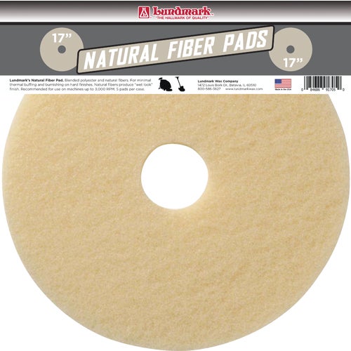 TKL17N Lundmark Natural Blend Buffing Pad