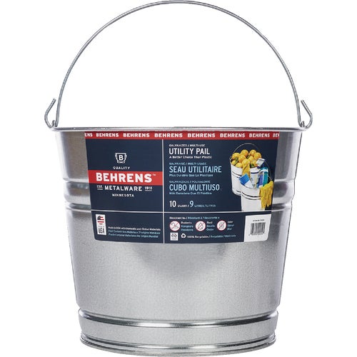 C17GS Behrens Galvanized Steel Pail