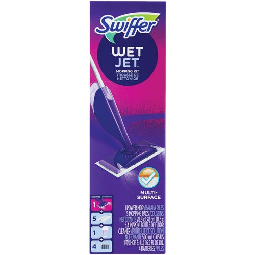 92811 Swiffer WetJet Floor Spray Mop Starter Kit