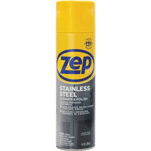 ZUSSTL14 Zep Stainless Steel Cleaner & Polish