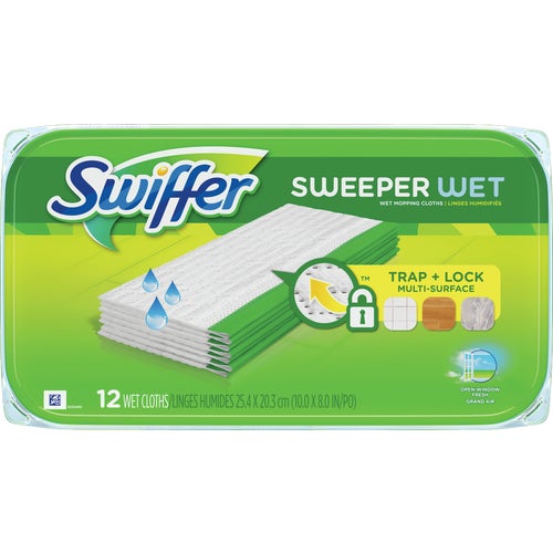 35155 Swiffer Sweeper Wet Cloth Mop Refill