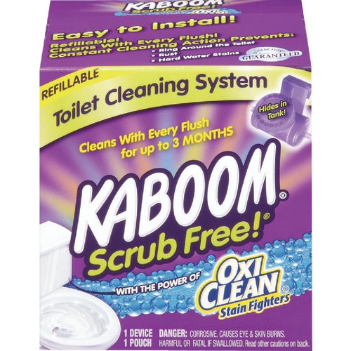 35113 Kaboom Scrub Free Automatic Toilet Cleaner System 35113, automatic, bowl, cleaner, toilet