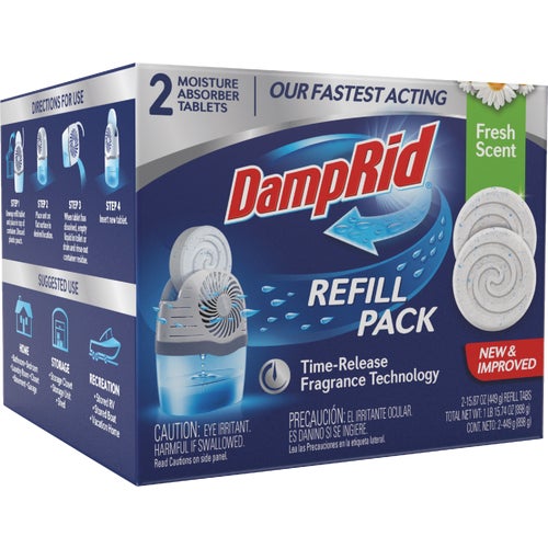 FG97 DampRid Spill Resistant Moisture Absorber Refill