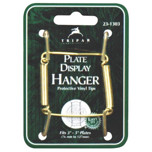 23-1305 Tripar Brass Wire Plate Hanger