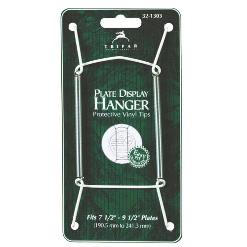 32-1303 Tripar White Vinyl Plate Hanger