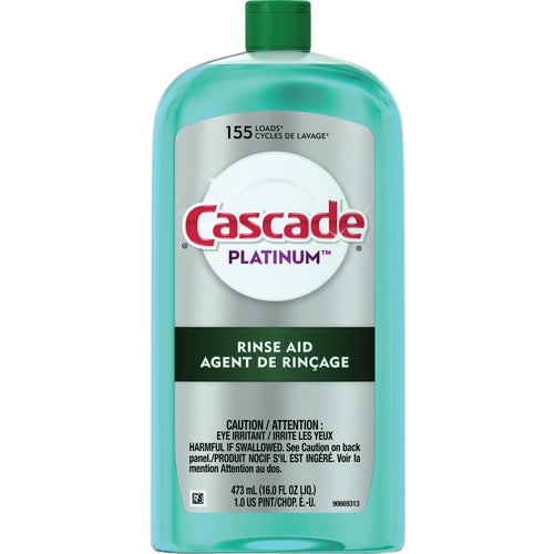 89646 Cascade Platinum Rinse Aid Dish Drying Agent