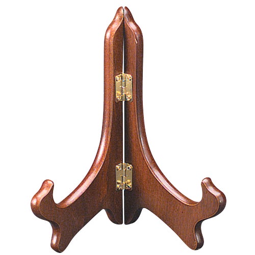 23-1207 Tripar Wooden Plate Stand