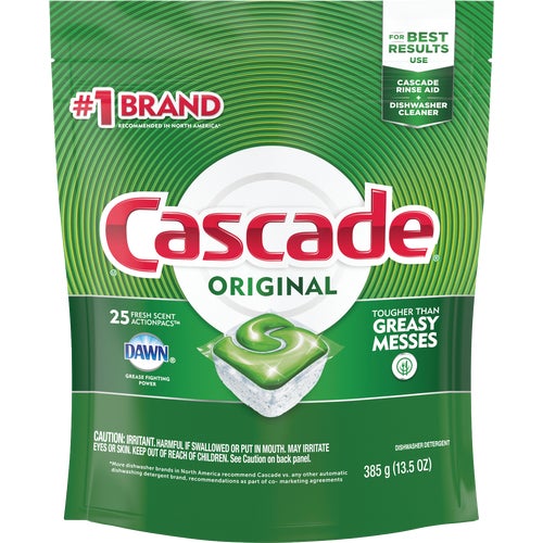 14392 Cascade Action Pacs Dishwasher Detergent