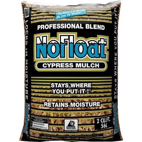 52050045 No Float Cypress Mulch Blend