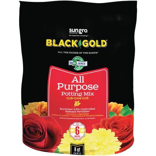 1410102.CFL001.5P Black Gold All Purpose Potting Soil